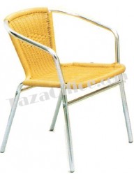 Rattan Aluminium Chair (Round Tube)